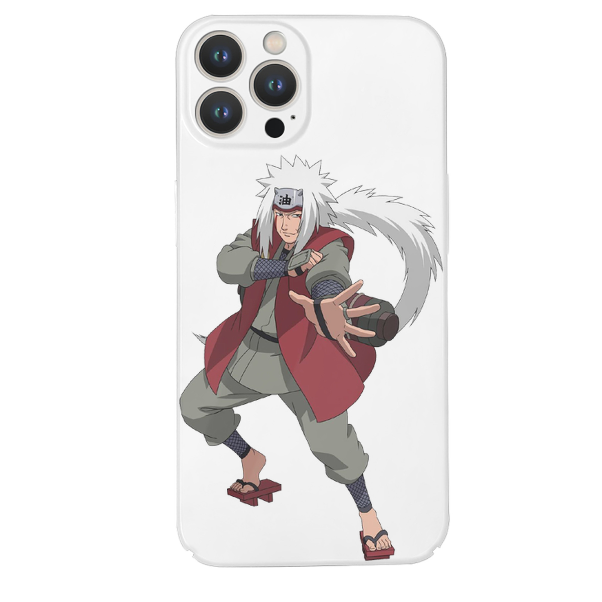 （画像用） NARUTO -ナルト- 自来也（じらいや） Jiraiya 【iPhone 14シリーズ対応】ハードケース